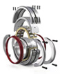 Precision split roller bearing